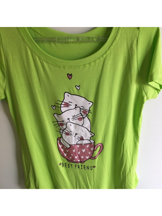 T-shirt  verde 