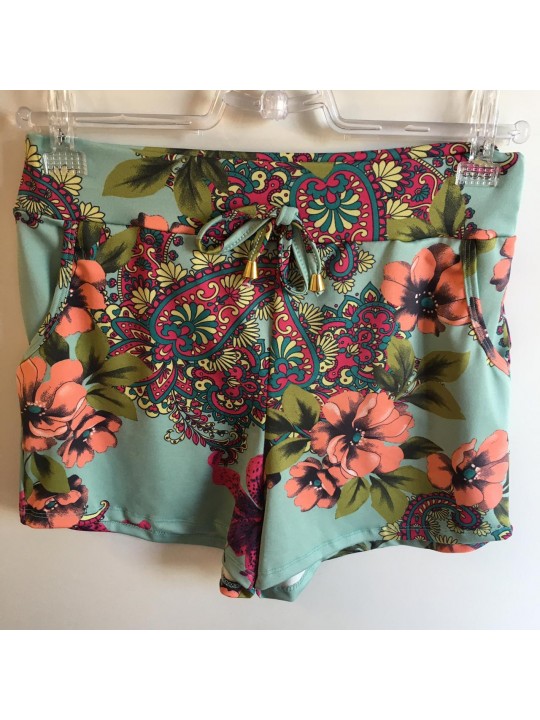 short legging  floral   