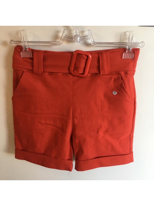 Short bengaline vermelho  