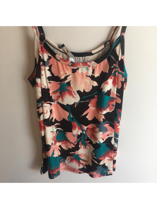 Blusa alça floral   