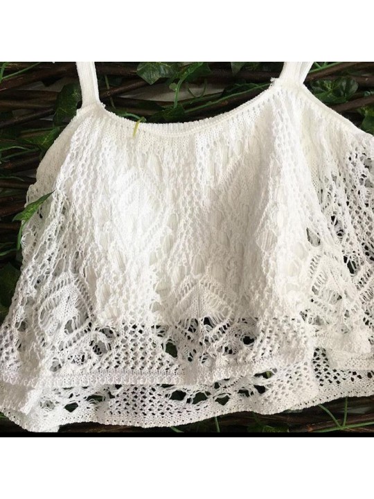 Cropped De Renda Branco  