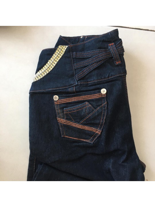 Calça Jeans Basica Escura  