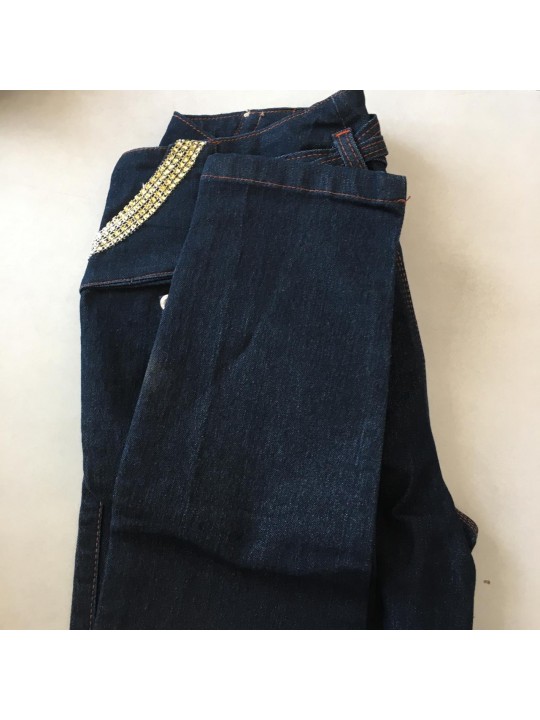 Calça Jeans Basica Escura  