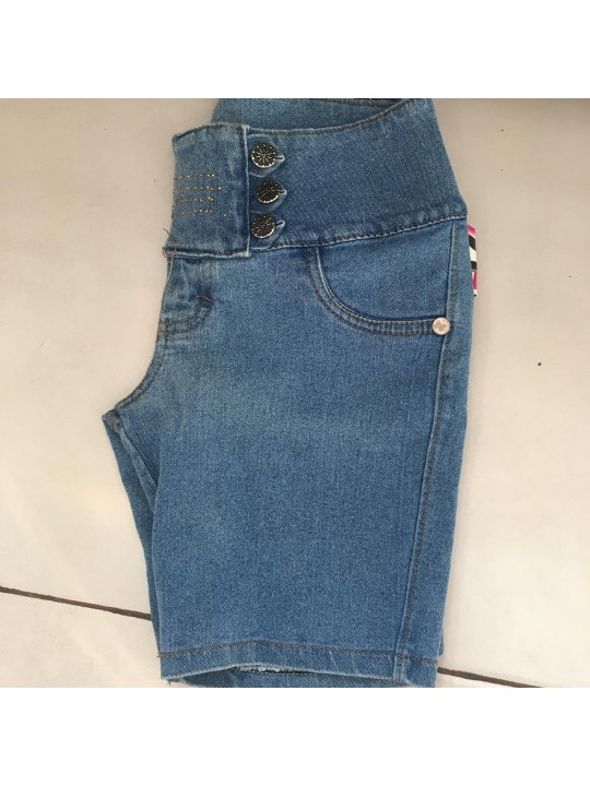 Bermuda Curta Jeans  