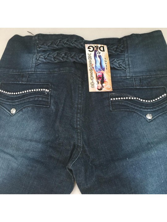 Bermuda  Jeans Escura   