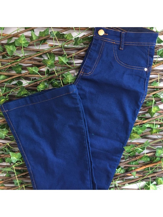 CALÇA FLARE JEANS  TAMANHO 40