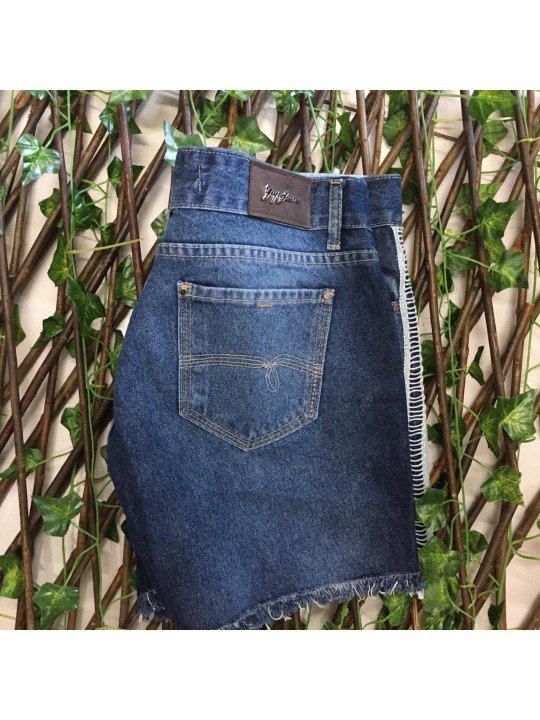 Short jeans destroyed  Curto  Tamanho 38